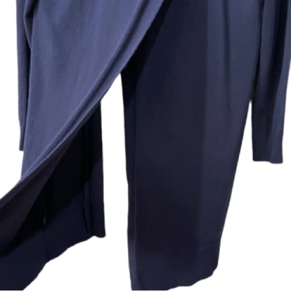 THE Limited, Split Back Cardigan, Navy, Size XS - Picture 3 of 3